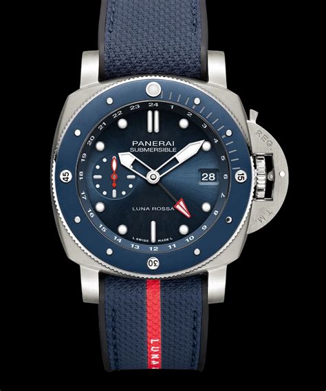 the titanic panerai|Panerai Submersible GMT Luna Rossa Titanio PAM01507.